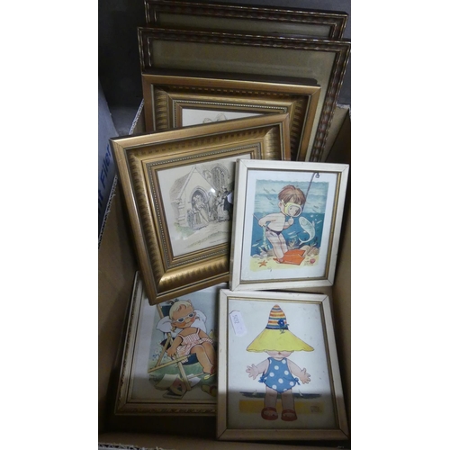 1360 - Box of Prints - Mabel Lucie Atwell & Others.