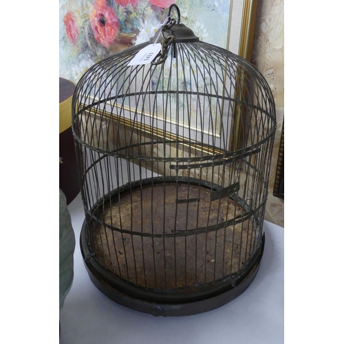 1411 - Vintage Domed Birdcage.