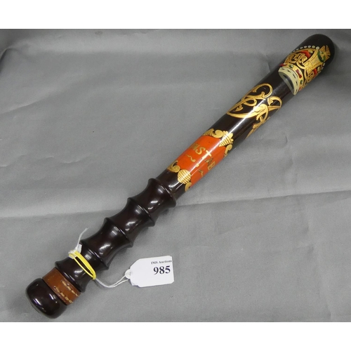 985 - George VI High Constables baton.