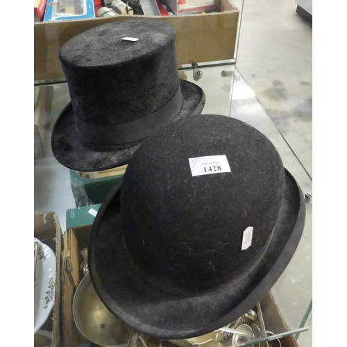 1428 - Small Size Top Hat & Bowler.