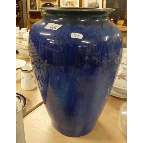 1529 - Large Bourne Denby Glazed Stoneware Vase.