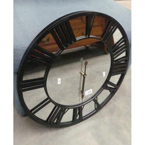 2304 - Mirrored Wall Clock.