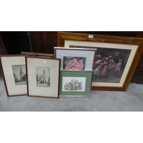 2320 - Assorted Engravings, Prints & Water Colours.