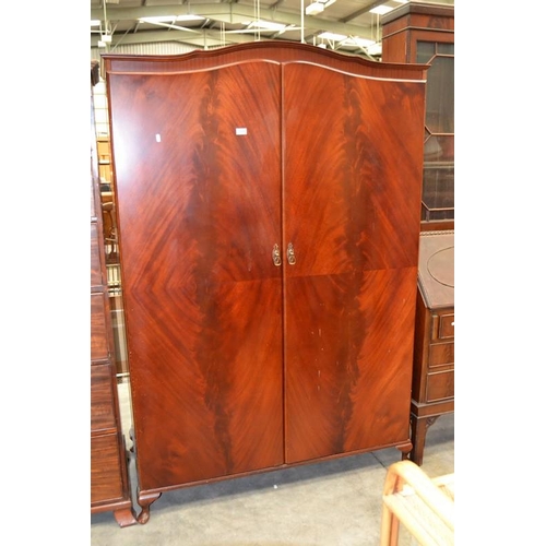 2429 - Mahogany Wardrobe.