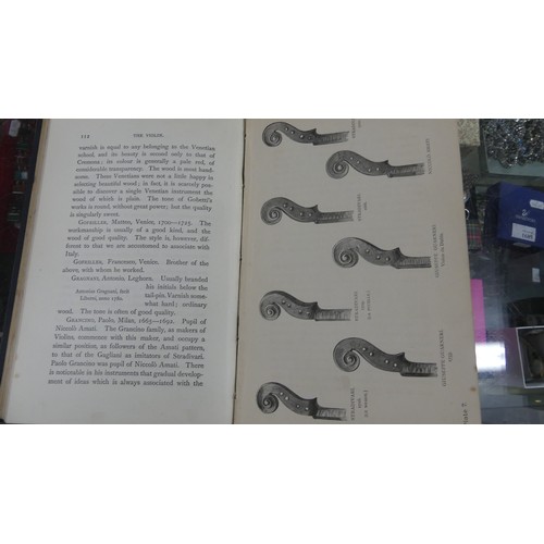 736 - Four Violin Related Books.