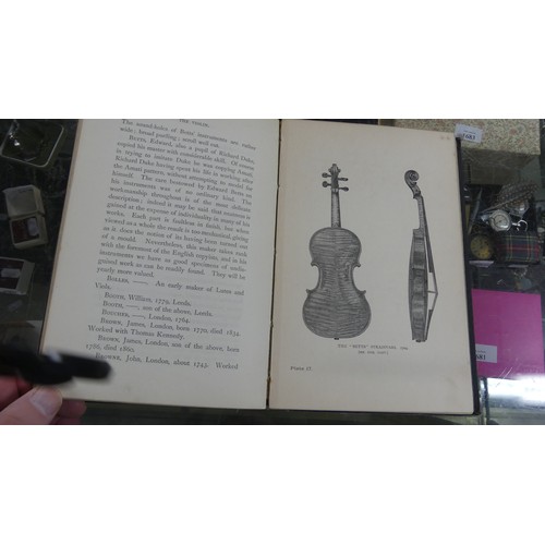 736 - Four Violin Related Books.