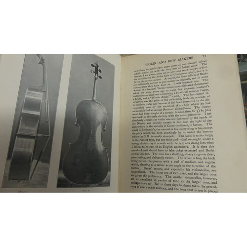 736 - Four Violin Related Books.