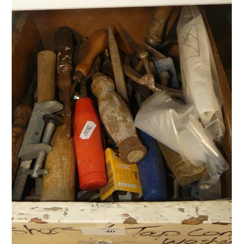 40 - Assorted Tools.