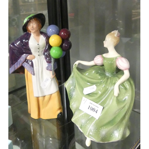 1004 - Two Royal Doulton Porcelain Figures - 