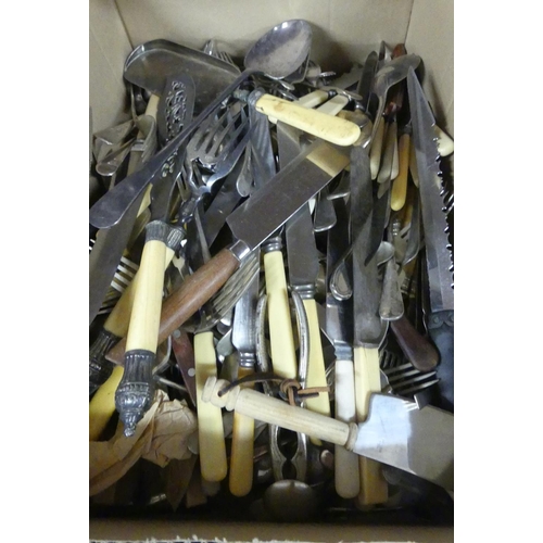 1054 - Large Box - EP & Other Cutlery.