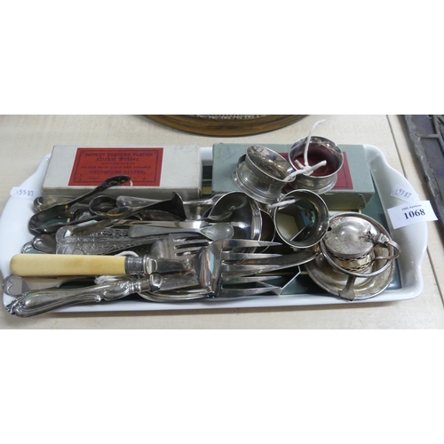 1068 - Tray Lot - Silver Plated Cutlery.