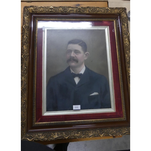 1112 - Framed Portrait - Study of a Gentleman.