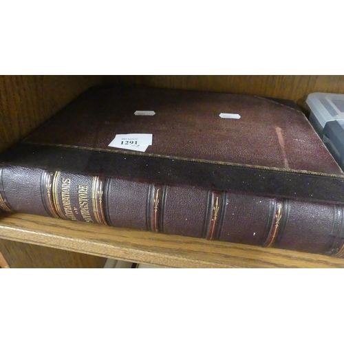 1291 - Half Leatherbound Volume - Life and Explorations of Doctor Livingstone.