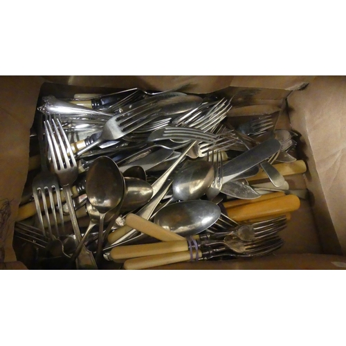 1311 - Box - Silverplated & Other Cutlery.