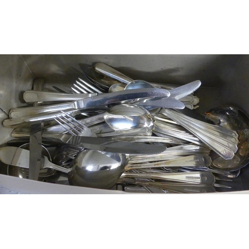 712 - Box - Silver Plated Cutlery.