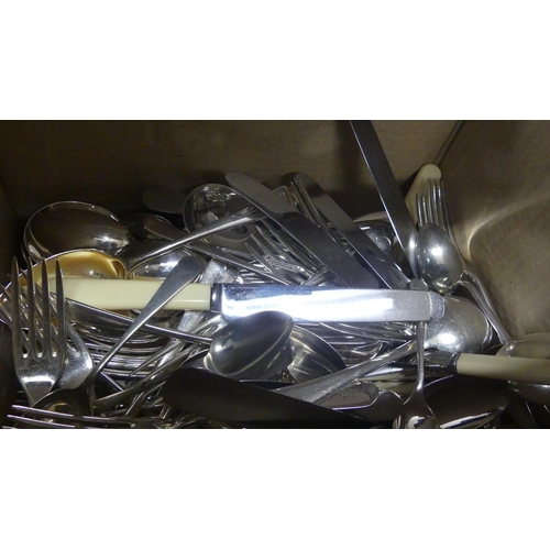 737 - Box - Silver Plated Cutlery.