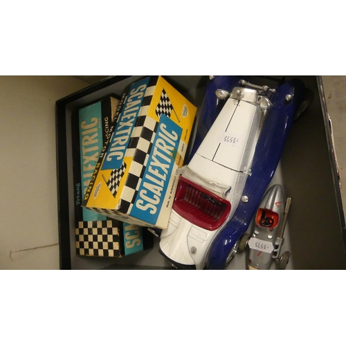 772 - Two Vintage Boxed Scalextric Racing Cars (Bentley & Aston Martin GT) etc.