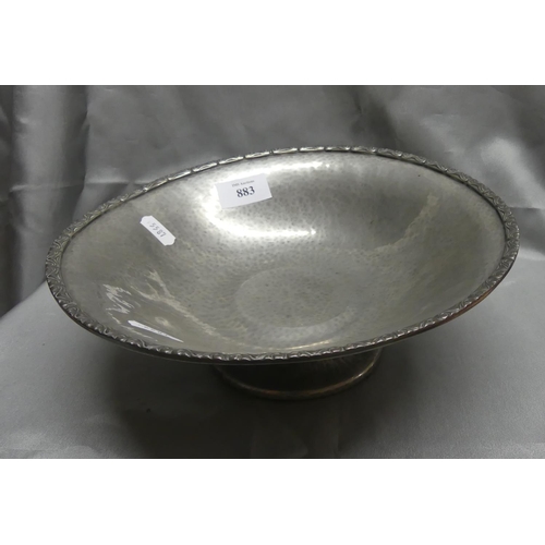 883 - Liberty & Co Tudric English Pewter Bowl.