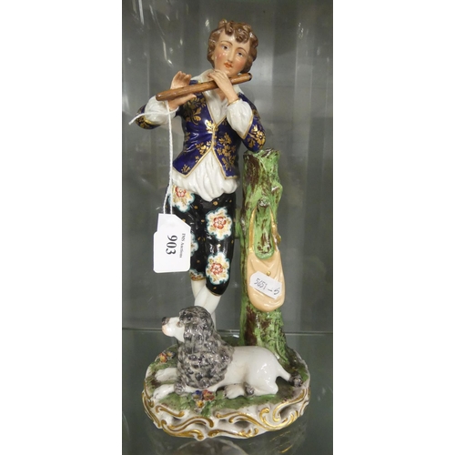 903 - 19th Century Continental Porcelain Figure.