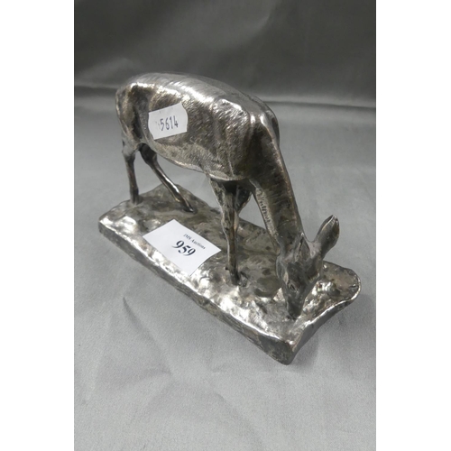 959 - WMF Silver Plated Deer.