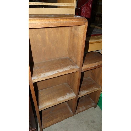 2636 - Oak Bookcase.