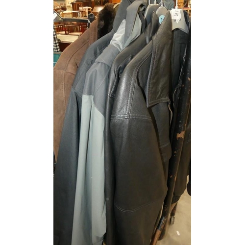 2794 - 5 Assorted Men's Jackets. (Large & XLarge).