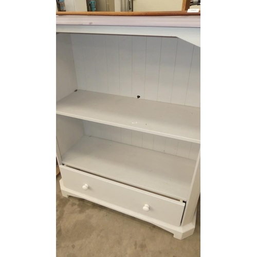 2802 - Painted Bookcase.