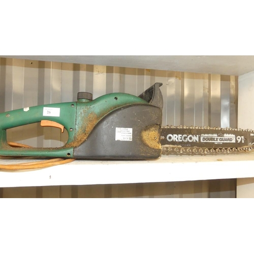 26 - Performance Electric Chainsaw