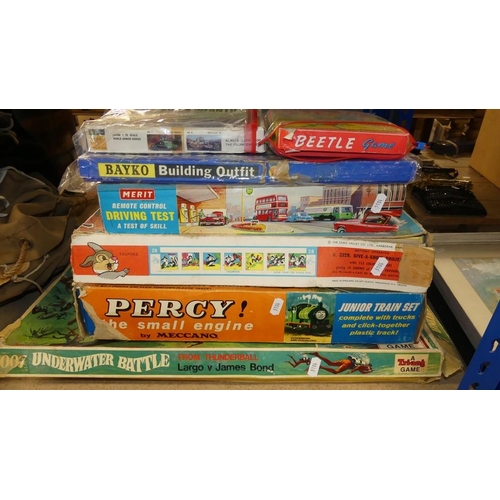 462 - Meccano 'Percy' Trainset & Assorted Games