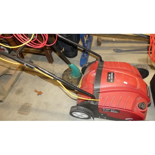 54 - Mountfield Electric Scarifier & Electric Strimmer