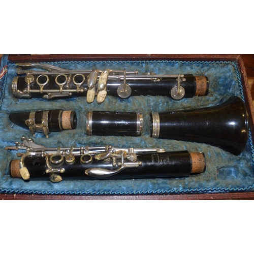 699 - Boosey & Hawkes Of London Clarinet In Case.