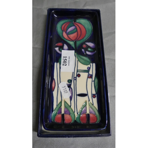 1502 - Moorcroft MacIntosh Design Pin Dish.