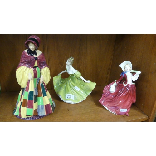 1546 - Three Royal Doulton Figures 