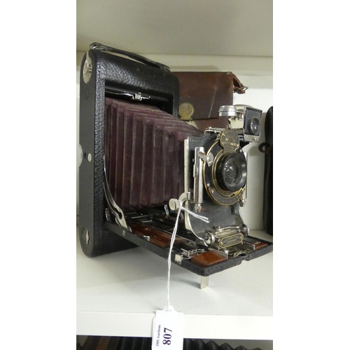 807 - Large Antique Eastman Kodak Folding Camera.