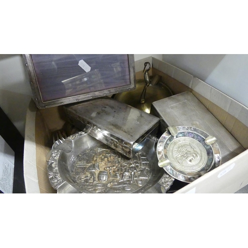 827 - Large Lot of Silver Plated Ware, Cutlery and Metalware