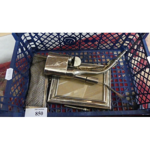 850 - Photo Frame, Eastern Pipe, Mesh Purse, Letter Opener etc