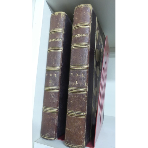 879 - Two Half Leather Volumes Entitled 