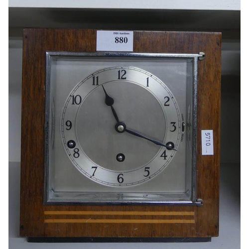 880 - Art Deco Mantel Clock.