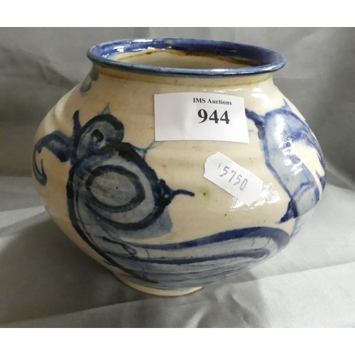 944 - Art Pottery Vase.