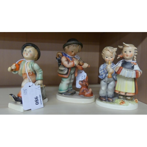 980 - Three Hummel Figures.