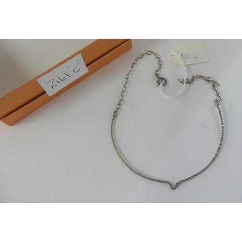 2161C - Ola Gorie Silver Necklace.