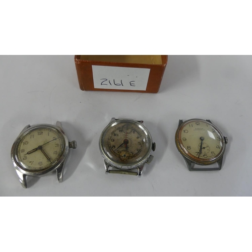 2161E - 1 Tudor Watch - Working Order & 2 others as found.