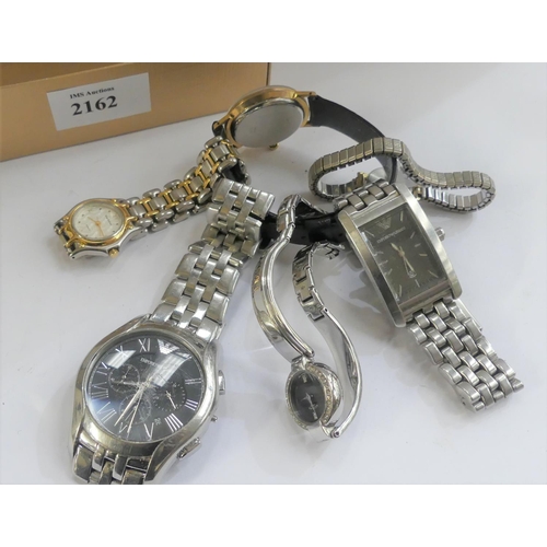 2162 - Box - Assorted Wristwatches.