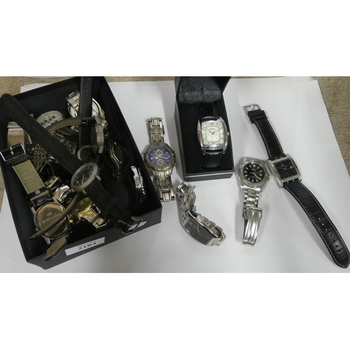 2184 - Box Assorted Wristwatches.