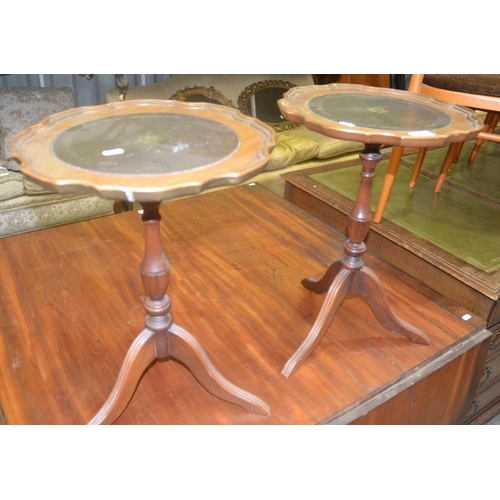 2265 - Pair Of Mahogany Wine Tables.