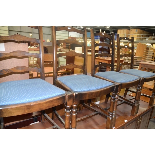 2286 - 4 Pine Dining Chairs.