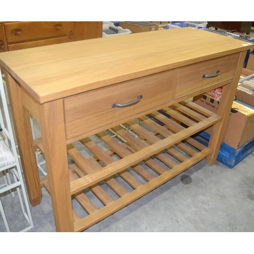 2300 - Light Oak Sideboard.