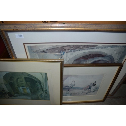 2325 - 3 Russell Flint Prints.