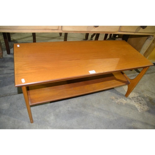 2340 - Teak 1970's Coffee Table.