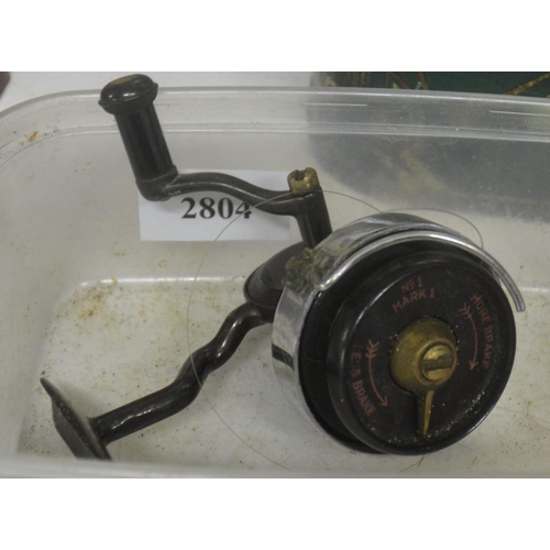 2804 - Vintage Hardy Hardex Mk No 1 Spinning Reel